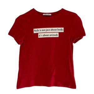 Red Zara T-Shirt